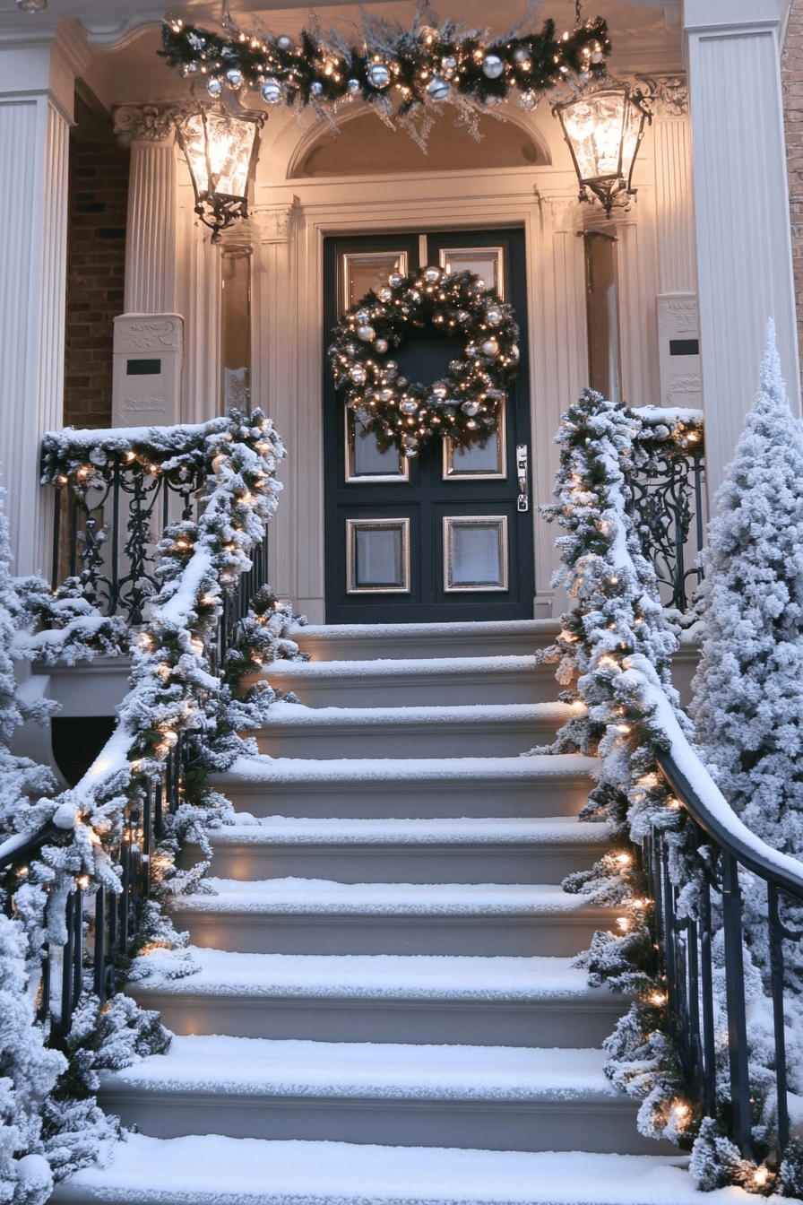 25 Christmas Porch Decor Ideas to Bring Joy to Your Entryway