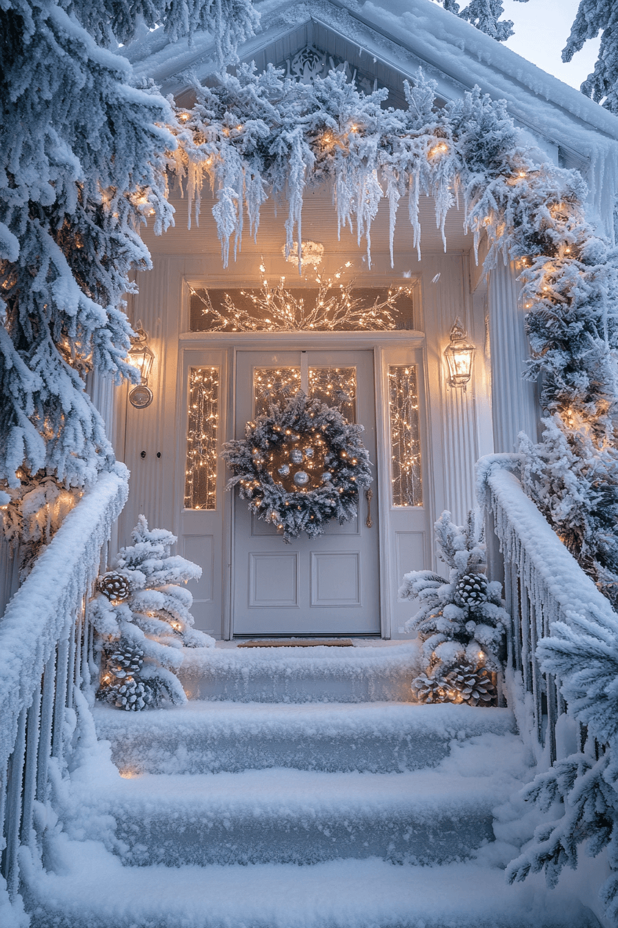 25 Christmas Porch Decor Ideas to Bring Joy to Your Entryway