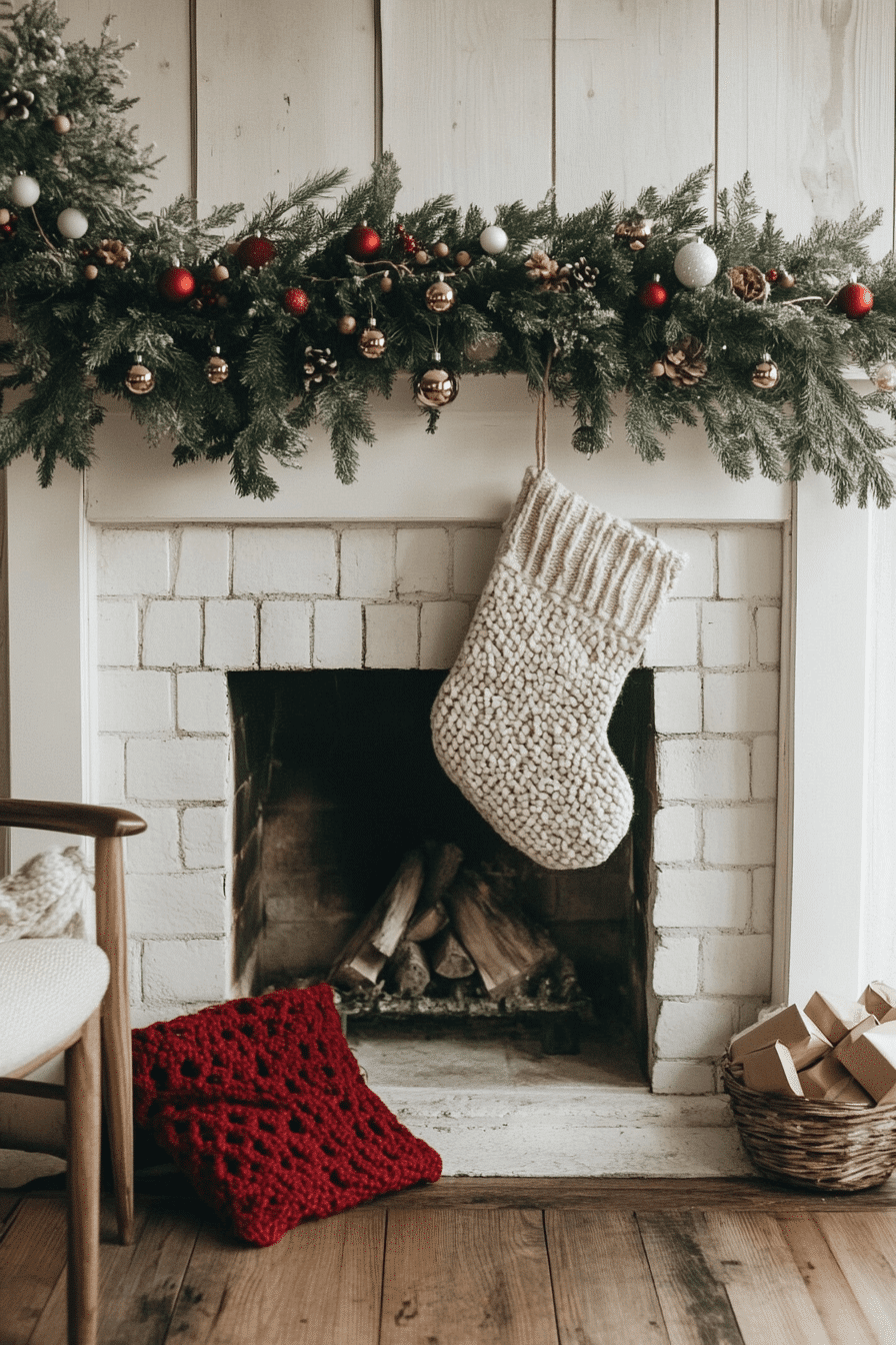 25 Fireplace Christmas Decorations to Inspire a Beautiful Holiday Home