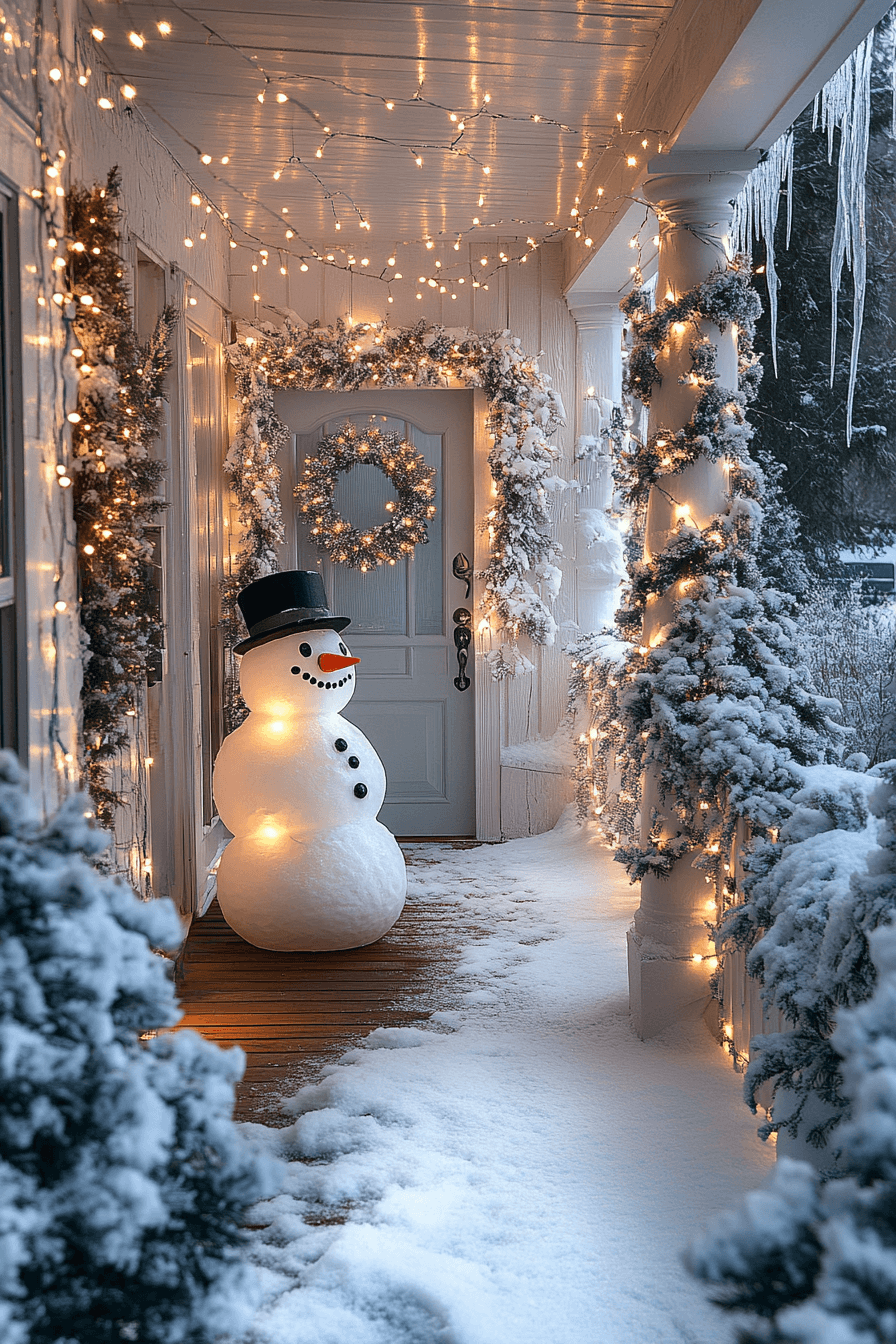25 Christmas Porch Decor Ideas to Bring Joy to Your Entryway