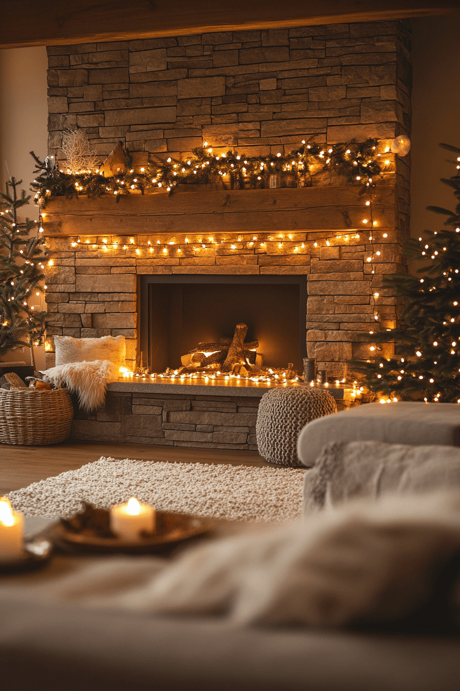 25 Fireplace Christmas Decorations to Inspire a Beautiful Holiday Home