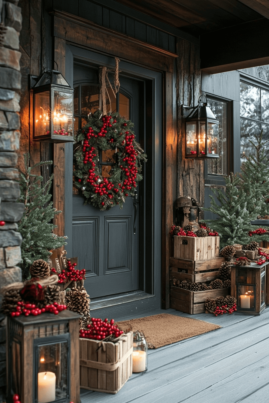 25 Christmas Porch Decor Ideas to Bring Joy to Your Entryway